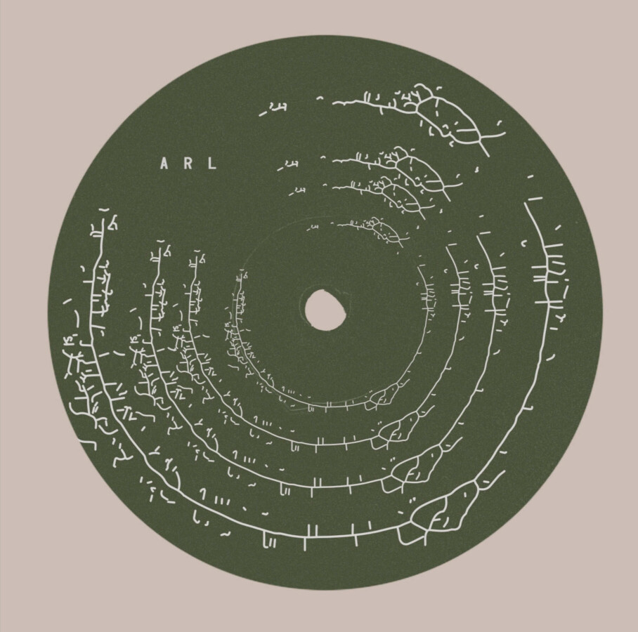 Aliens on the Beach by A R L on vinyl